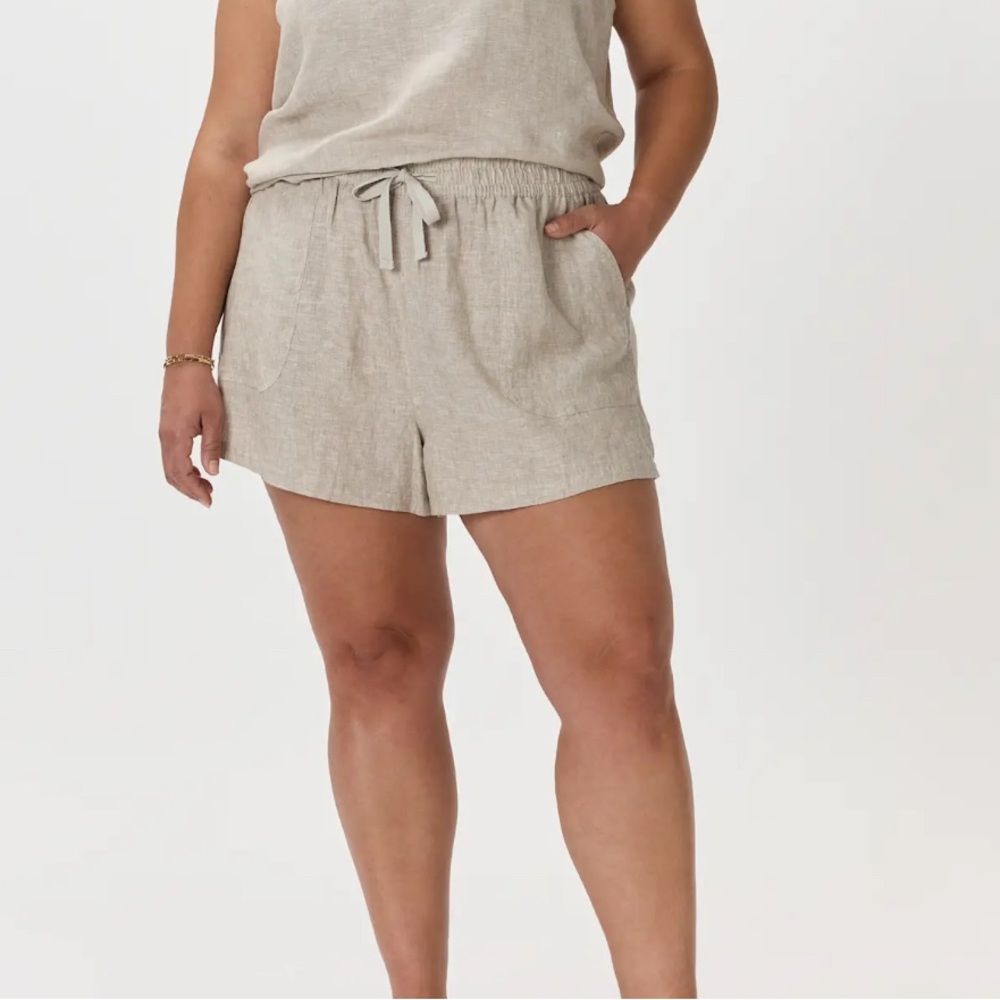 Women's Quince Casual Flax Shorts
